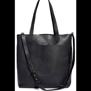 Madewell Medium Leather Transport Tote